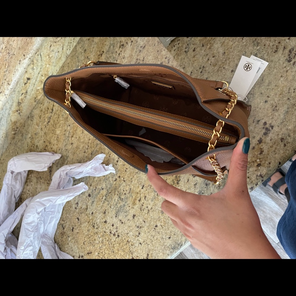 New Tory Burch large tan tote ❤️🔥 - Picture 8 of 15